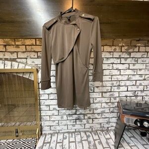 Brown Sutin Blouse